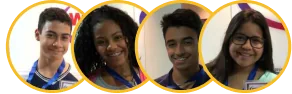 Fotos de alunos da Winners Idiomas